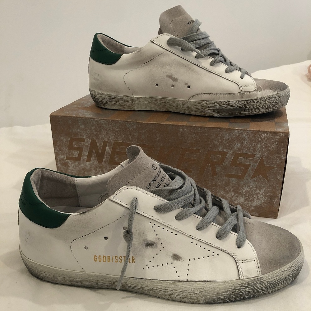 SOLD Golden Goose Superstar leather & suede